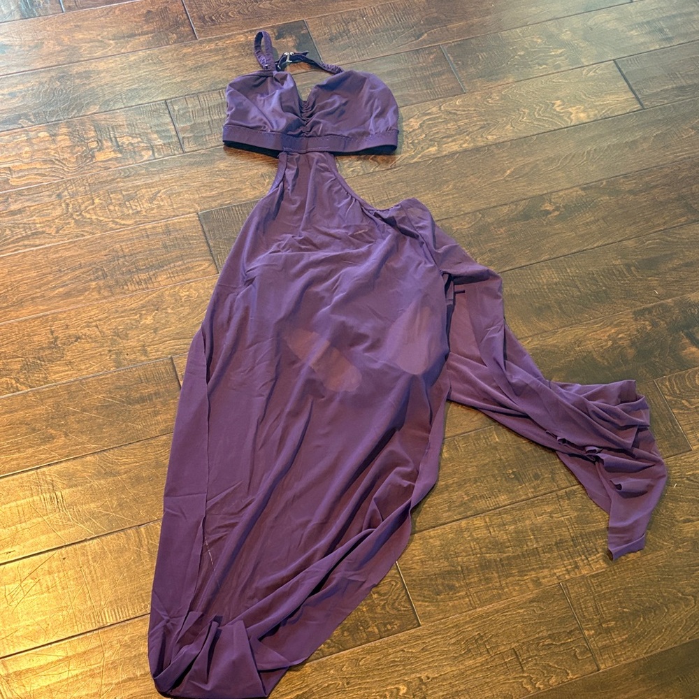 Elegant Purple lyrical Dress costume